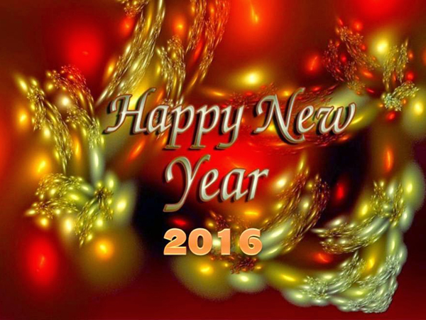 Happy 2016 new year